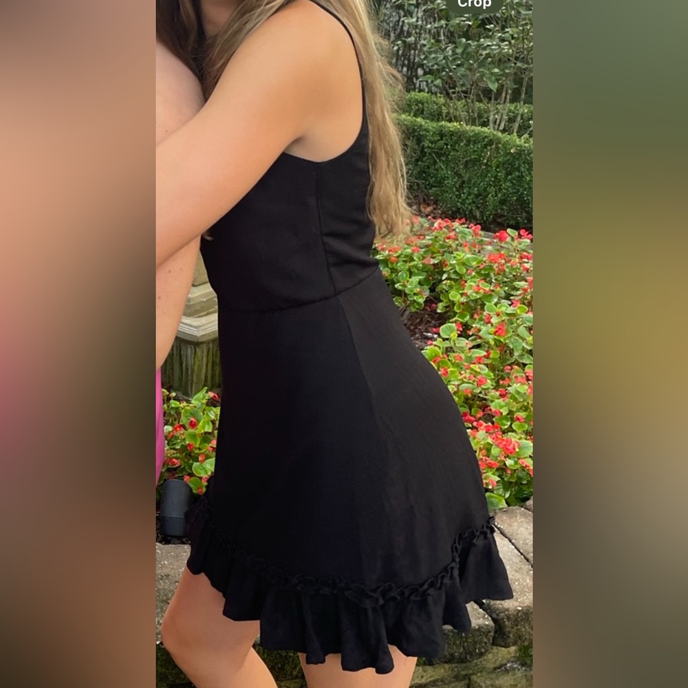 Black One-Shoulder Dress